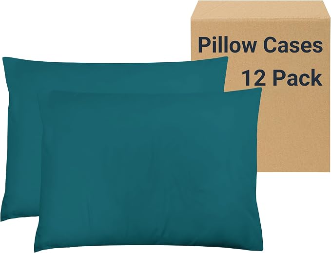 ZPECC Pillow Cases Queen Size Set of 12, 20x30 Envelope Closure Pillowcases by ZPECC-ABrandThatHasBeenFocusedOnBabyProductsFor18Years