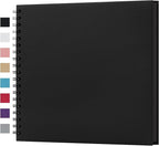 potricher 10 x 10 Inch DIY Scrapbook Album 40 Pages Hardcover Kraft Paper Scrap by potricher