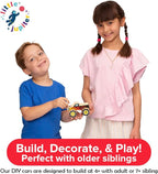 Little Jupiter DIY Wooden Kits w/Stickers - Image 2