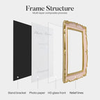 Cuspin 4x6 Vintage Picture Frame Pink and Gold Frame, 4 by 6 Photo Frames - Image 6