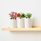 22pcs Colorful Fake Succulents, Mini Artificial Succulents - Image 4