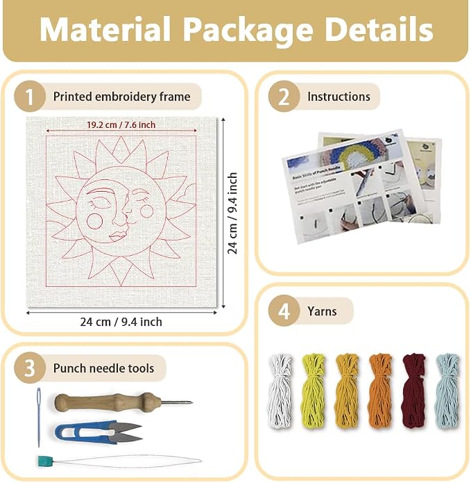 Doodlream Sun and Moon Needle Kit - Image 2