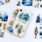 Winter Pre-Cut Journal Sticker Book - Image 7
