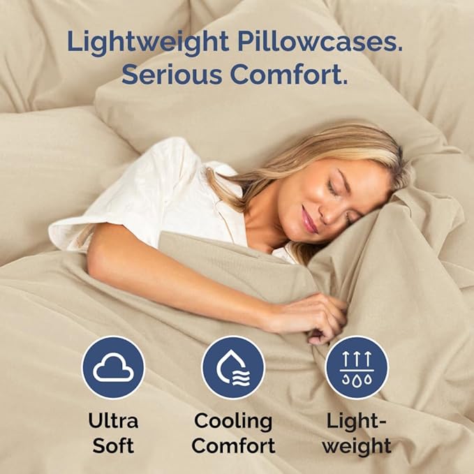 Body Pillowcases Set of 2-20x54 Long Body Pillow Case - Image 3