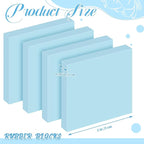 Frienda 24 Pcs 2" x 2" Rubber Carving Blocks Linoleum Blocks - Image 2