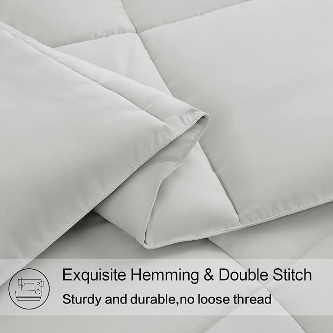 EASELAND King Size Down Alternative Comforter - Image 5