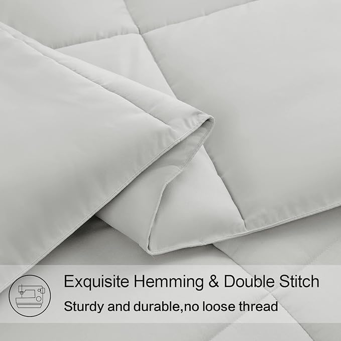 EASELAND Oversized Queen Down Alternative Comforter - Image 5