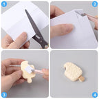 Joez Wonderful 4 Sheets Foam Adhesive Squares, 2 Sizes Precut Squares Strips - Image 4