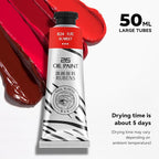Paul Rubens Oil Paint, 20 Colors x 50ml Large Tubes, Professional Oil Based - Image 5