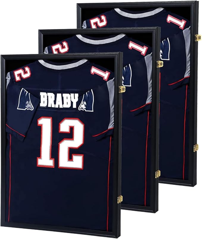 IHEIPYE Jersey Frame Display Case 3 Pack by IHEIPYE