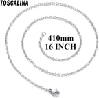 30 Pack 16 Inch Necklace Chain Stainless Steel Link Cable Chain Necklace - Image 3