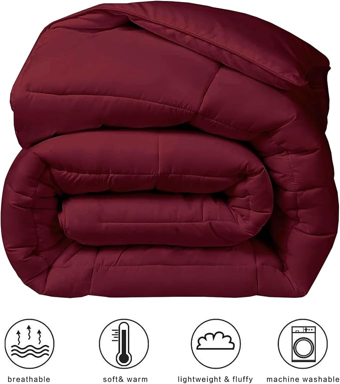 COHOME Premium Oversized King Size Comforter, All-Season Quilted Down - Image 2