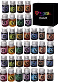 Thyggzjbs 36 Pieces 12 * 3 Colors Calligraphy Ink Set, Calligraphy Fountain by Thyggzjbs