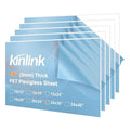 KINLINK 24x36 Plexiglass Sheets 1/8 inch Thick, 3mm Clear PET Plastic Sheet by KINLINK