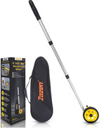 Zozen 4-Inch Measuring Wheel in Feet and Inches, One-Key to Reset | Telescopic by Zozen