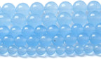 Blue Natural Chalcedony Aquamarines Stone Beads by NaturalStoneBeads