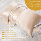 PROMEED 100% Mulberry Silk Toddler Pillowcase 13x18, Both Sides 23 Momme Grade - Image 6