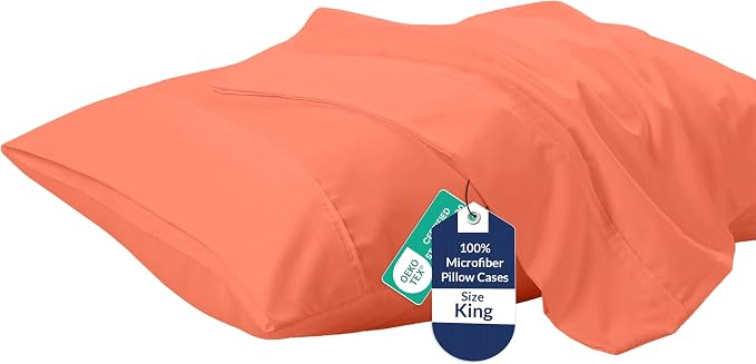 Royale Linens King Pillowcase Set of 2 by ROYALELINENS