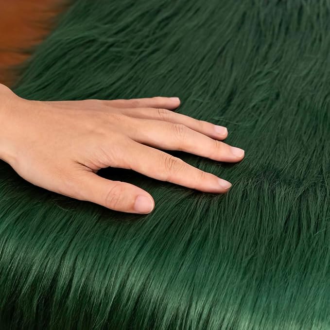 Faux Fur Fabric for Crafts Squares Furry Fabric for Sewing, Upholstery & - Image 5