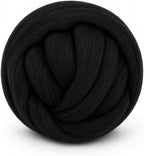 1.76oz Wool Roving: Needle Felting Wool White Roving Wool Felting Supplies Pure by Gipony