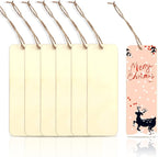 100 Sets 6 x 2 Inch Large Size Wooden Bookmarks - Image 4
