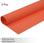 MECCANIXITY EVA Foam Sheets Orange 19.7 Inch x 19.3 Inch 1mm Thick Crafts Foam - Image 3