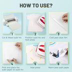 HTVRONT Sublimation HTV Sheets for Cotton Fabric - Image 6