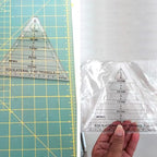 1 Pcs Transparent Quilting Templates Ruler, Triangle Shape Diamond Templates - Image 4
