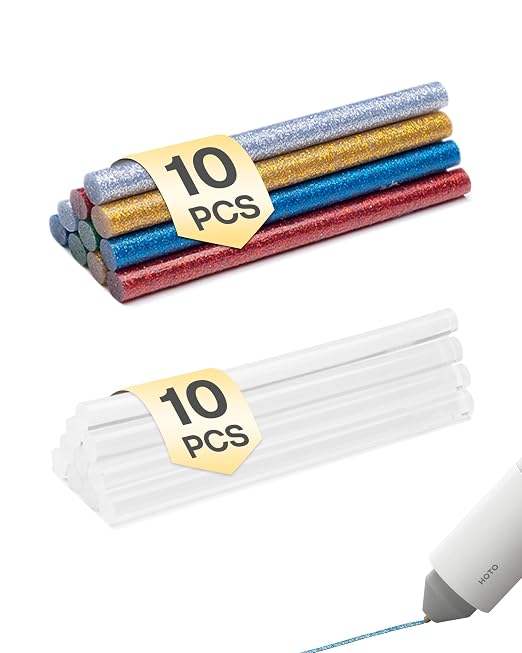 HOTO Mini Hot Glue Sticks, Compatible by HOTOTools