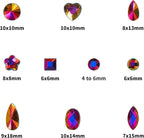 1000 Pcs Crystal AB Colorful Jewels Gems - Image 2