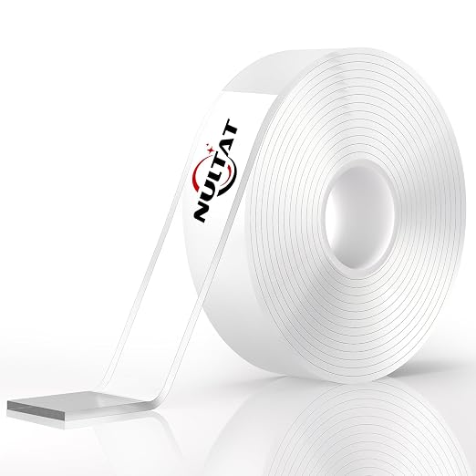 NULTAT Double Sided Tape Heavy Duty, Nano Reusable, Washable Double Stick Tape by NULTAT