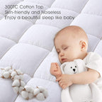 EASELAND Queen Size Mattress Pad Pillow Top Mattress Cover Quilted Fitted - Image 4
