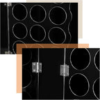 Outus Vinyl Storage Rack Acrylic 15 Holes Vinyl Roll Holder Craft Paper Storage - Image 7