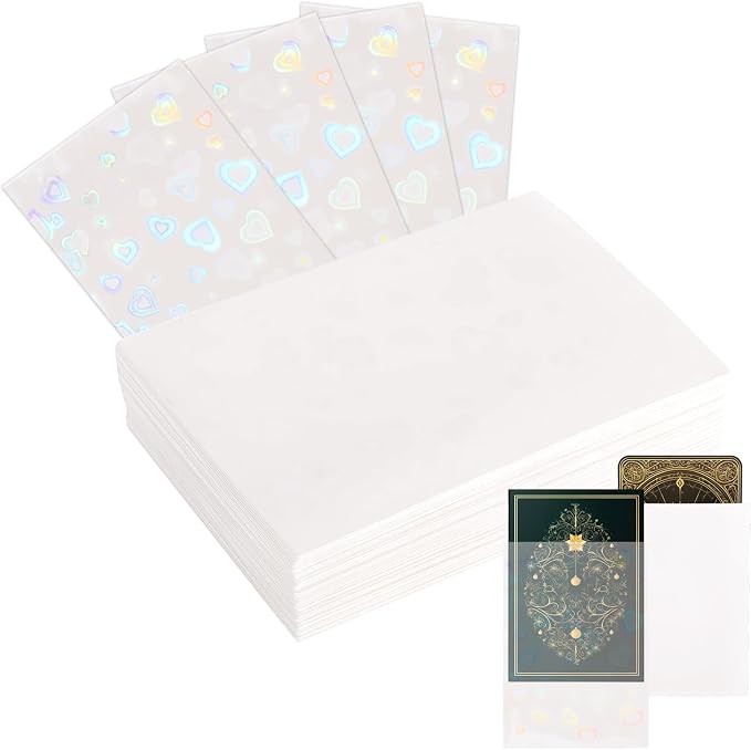 Penitue Photocard Sleeves, Holographic Foil Cover | Photocard Sleeves by Unknown