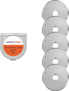 45mm Rotary Cutter Blades 5-Pack Replacement Blades Fits Fits Fiskars, DAFA - Image 9