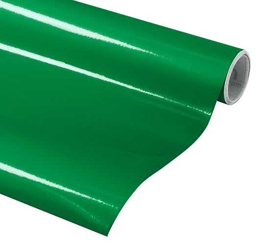 VViViD DECO65 Green Gloss Permanent Adhesive Craft Vinyl - Image 2