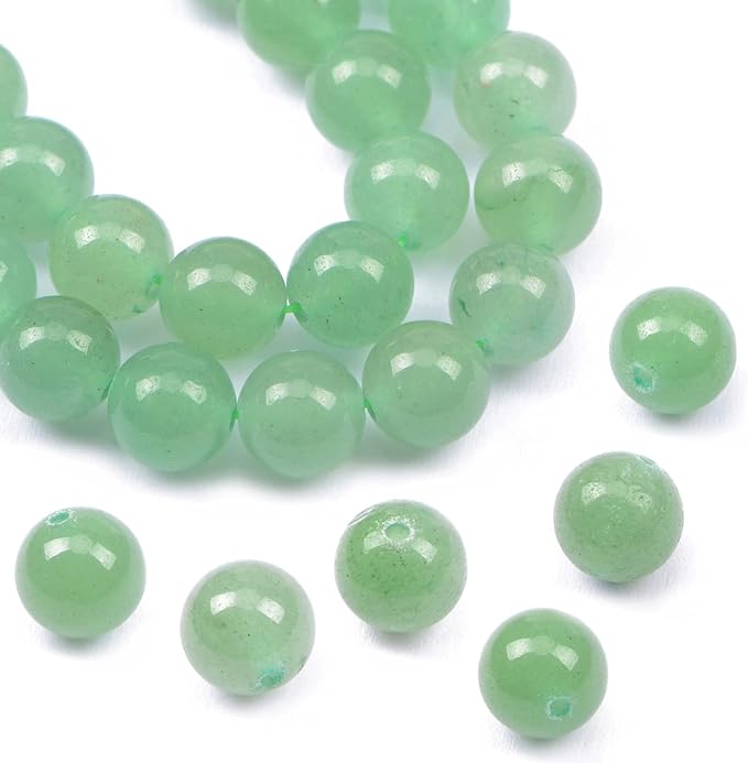 AD Beads Natural Gemstone Round Loose Beads 15" by ADBeads
