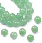 AD Beads Natural Gemstone Round Loose Beads 15" by ADBeads