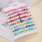 Heishi Surfer Clay Bead Bracelets Set - Image 4