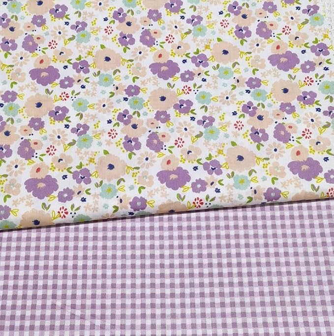 Cotton Fabric DIY Making Supplies Quilting Patchwork Fabric Fat Quarter Bundles - Image 4