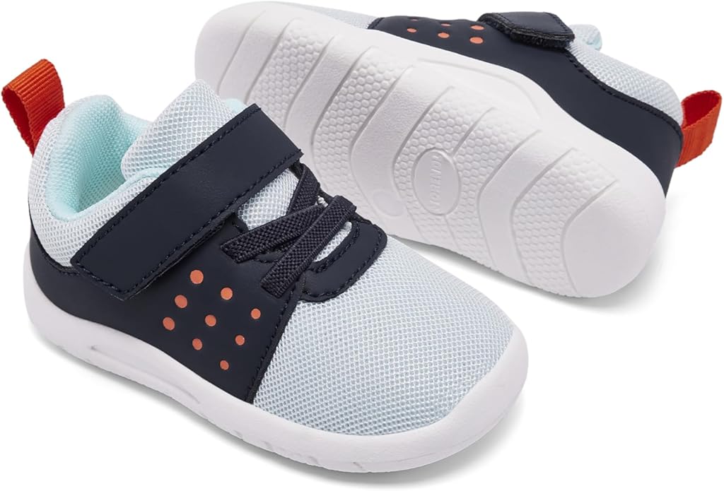 MORENDL Toddler Baby Shoes 0-4 Years Boy Girl Lightweight Breathable Non-Slip Sports Sneakers Running Walking Tennis Barefoot Shoes