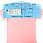 T-Shirt Ruler Guide, Neckline Heat Press Alignment Tool by CLPA