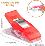 Sewing Clips 100 PCS with Tin Box, Sewing Supplies and Quilting Supplies - Image 7
