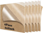 Lesnlok 5 x 5 Acrylic Sheet 1/8 Thick 3mm 6 Pieces Plexiglass Sheet, by Lesnlok