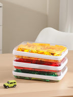 CoiiJoii 3PCS Large Clear Hard Shell Zippered Case, Diaper Bag Organizing - Image 7