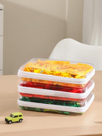 CoiiJoii 6PCS A4-Size Clear Hard Shell Zippered Case, Diaper Bag Organizing - Image 7