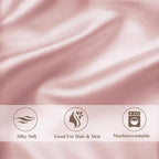 Queen Satin Pillowcase for Hair 2pc, Similar to Silk Pillow Cases, Easier Care - Image 5