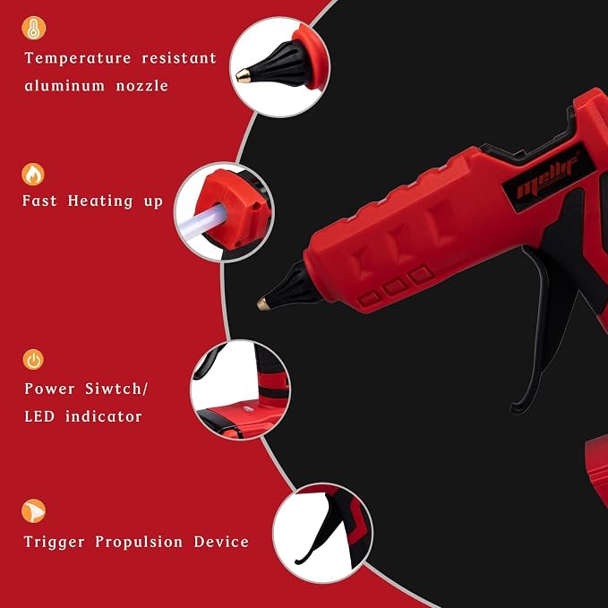 Cordless Hot Glue Gun Compatible - Image 3