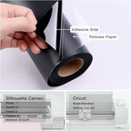 YRYM HT Black Permanent Vinyl Roll - Image 5