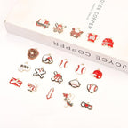 20PCS Sports Charms Enamel Basketball Baseball Pendant Charms - Image 5